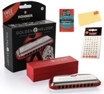 Hohner 544 Golden Melody Harmonica - Key Of W/ Stickers. Fixed Price $64.99.