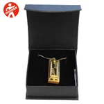Hohner Miniatures Series Little Lady Gold Harmonica Necklace Key Of With Case. Fixed Price $68.99.