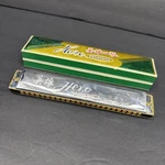 Vintage Hero Wooden Frame Harmonica 48 Holes M1001 Made Shanghai China W/ Box. Fixed Price $17.82.