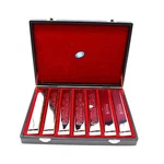 Swan 24-HOLE Polyphonic Harmonica 7 Sets Silver D G B Professional Pe.... Fixed Price $126.32.