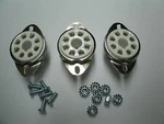 Ceramic Tube Sockets Octal 8 Pin, Top Mount, Fender Replacement, W/hardware 3PCS. Fixed Price $6.45.