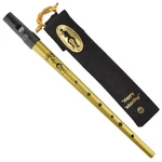 Clarke Sweetone Tinwhistle Gold Pennywhistle Soft Black Cloth Pouch. Fixed Price $40.98.