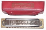 Vintage Hohner Marine Band Harmonica - Made Germany. Fixed Price $18.99.