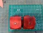Handmade Leather Speed Loader/cylinder Double Pouch Belt Attach. Fixed Price $55.00.