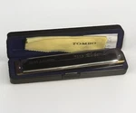 Tombo Harmonica 6624 Hope Super Pure Tone Major Holes In Case Rare. Fixed Price $99.99.