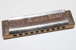 Vintage Hohner Marine Band Harmonica - Made Germany. Fixed Price $14.99.