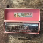 M. Hohner The Echo Harp Harmonica 54/64 Key C/g Germany Two Sided W/ Box. Fixed Price $40.00.