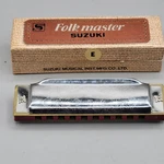 Suzuki Folk Master Harmonica Key Of Diatonic With Original Case & Instructions. Fixed Price $21.99.