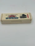 (57D) Vintage Hohner 590 Big River Harp ZA5 Harmonica Germany W Case. Fixed Price $12.00.