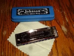New Blues King Harmonica 10 Hole Ab Flat Key Case Cloth Stage Instrument Music. Fixed Price $14.99.
