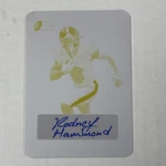 Rodney Hammond Jr 2024 Leaf Pro Set Metal Auto 1/1 Printing Plate Yellow. Fixed Price $24.99.