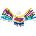 18PCS Metal Kazoos Lanyards,with 20PCS Flute Diaphragms Musica. Fixed Price $36.97.