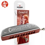 Hohner Chrometta 10 Color Edition Key Of Chromatic Harmonica Dark M253012. Fixed Price $119.99.