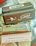 Swan Harmonica 10 Holes Key Of Silver W/ Case Blues Harp Stainless Steel New. Fixed Price $9.95.