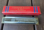 Vintage M. Hohner Marine Band Harmonica Number 365 Key Of. Fixed Price $22.99.