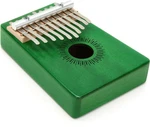 Sela SE243 Mahogany Kalimba 10-KEY Green Finish. Fixed Price $64.90.