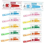 24 Set Valentines Day Gifts Plastic Kazoos With Happy Valentine's Cards. Fixed Price $32.04.