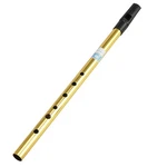 Irish Tin Whistle Key Of Made From Brass Bright Wind Type Sound Pen.... Fixed Price $21.37.
