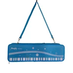 37 Key Mugig Melodica With Case And Extras Light Blue - Tested & Working. Fixed Price $20.00.