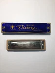 Vintage Harmonicas - Lot Of Wooden Star Uc 520 & Victory MU15 32 Hole. Fixed Price $25.00.