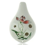 Ocarinawind Hand Painting "summer Lotus" 6 Hole Pink, Red, White. Fixed Price $17.99.