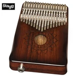 Stagg KALI-PRO17E-MA Notes Professional Electro-acoustic Kalimba Mahogany. Fixed Price $84.99.