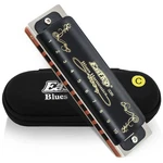 East Top Harmonica Key Of 10 Holes 20 Tones 008K Mouth Organ With Black-c. Fixed Price $37.34.