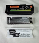 Lee Oskar Major Diatonic Key Label In Straight Harp Harmonica 1910-E By Tombo. Fixed Price $35.99.