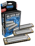 Harmonica Hohner Big River Piece Pro Pack 3P590BX Keys C, G,. Fixed Price $89.99.