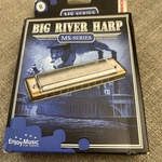 Hohner Big River Harp Harmonica, Ms-series, In Key Of B, M590126X. Fixed Price $32.99.