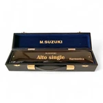 Suzuki Alto Single Harmonica AS-37 Black Wooden Leather Case. Fixed Price $303.47.