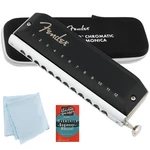 Fender Groove Pro Chromatic 12-HOLE Harmonica Key Of W/ Austin Bazaar Instru. Fixed Price $74.99.