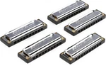 Hohner Of Rockets 5-PIECE Harmonica Set With Keys C, G, A, D, &. Fixed Price $256.99.
