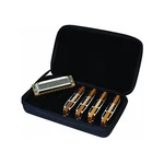 Hohner Blues 5 Harmonica Set With Case, Stainless Steel (cob). Fixed Price $240.62.