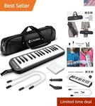 Melodica 32 Keys Double Tubes Mouthpiece Air Piano Keyboard Musical Instrumen.... Fixed Price $73.14.
