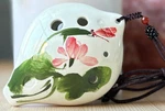 Alto Key 6 Hole Dragonfly Lotus Ceramic Ocarina - Easy Learn & Great Gift!. Fixed Price $34.95.