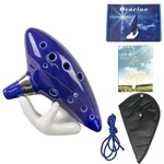Musical 12 Hole Ocarina Ceramic Alto Legend Of Zelda Flute Instrument. Fixed Price $14.99.