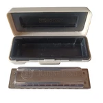 Hohner Marine Band 1896/20 Harmonica 10 Hole Case Plays Germany. Fixed Price $34.95.