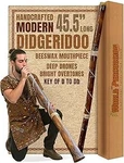 World Percussion Usa Modern Didgeridoo Instrument Hand-fired With Beeswax Mout. Fixed Price $50.34.