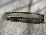 Vntg Hohner Super Chromonica Chromatic Harmonica Key - 12 Hole Germany 3PT8. Fixed Price $59.99.