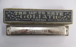 M. Hohner The Up To Date Goliath 453 Harmonica 48 Reeds W/ Original Box Germany. Fixed Price $30.00.