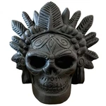 Mordial Aztec Death Whistle Loud - Authentic Mayan Screaming War Skull (black). Fixed Price $27.69.