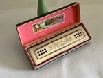 M. Hohner Harmonica & The Echo Harp Germany With Original Box -a Beauty!. Fixed Price $50.00.