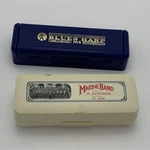 Hohner Marine Band & Blues Harp Diatonic Harmonicas G With Case. Fixed Price $64.00.