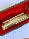 Hohner Super Chromonica 270/48 - Key Of Harmonica With Case. Fixed Price $185.00.
