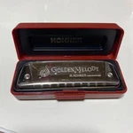 Hohner Golden Melody NO.542 Harmonica Key Of 10 Holes Musical Instruments. Fixed Price $71.25.
