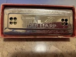 M.honer The Echo Harp Trail Rider 2X32 Germany Harmonica 2612/64 /g &box. Fixed Price $50.00.
