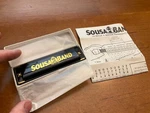 Sousa Band Harmonica Vintage Musical Instrument Model No. 310H New Box Nos. Fixed Price $9.99.