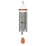 Woodstock Chimes 24" Amazing Wind Grace For Outside, Medium, Silver. Fixed Price $34.99.