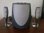 Harmon Kardon Speakers HK695-01 Subwoofer And Satalite Working. Fixed Price $30.00.